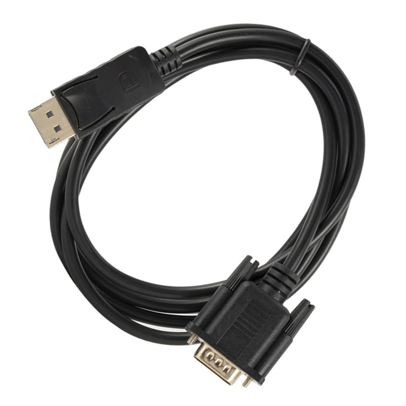 Displayport To VGA Cable Gold Plated Male To Male For Laptop Monitor Connection - Image 1